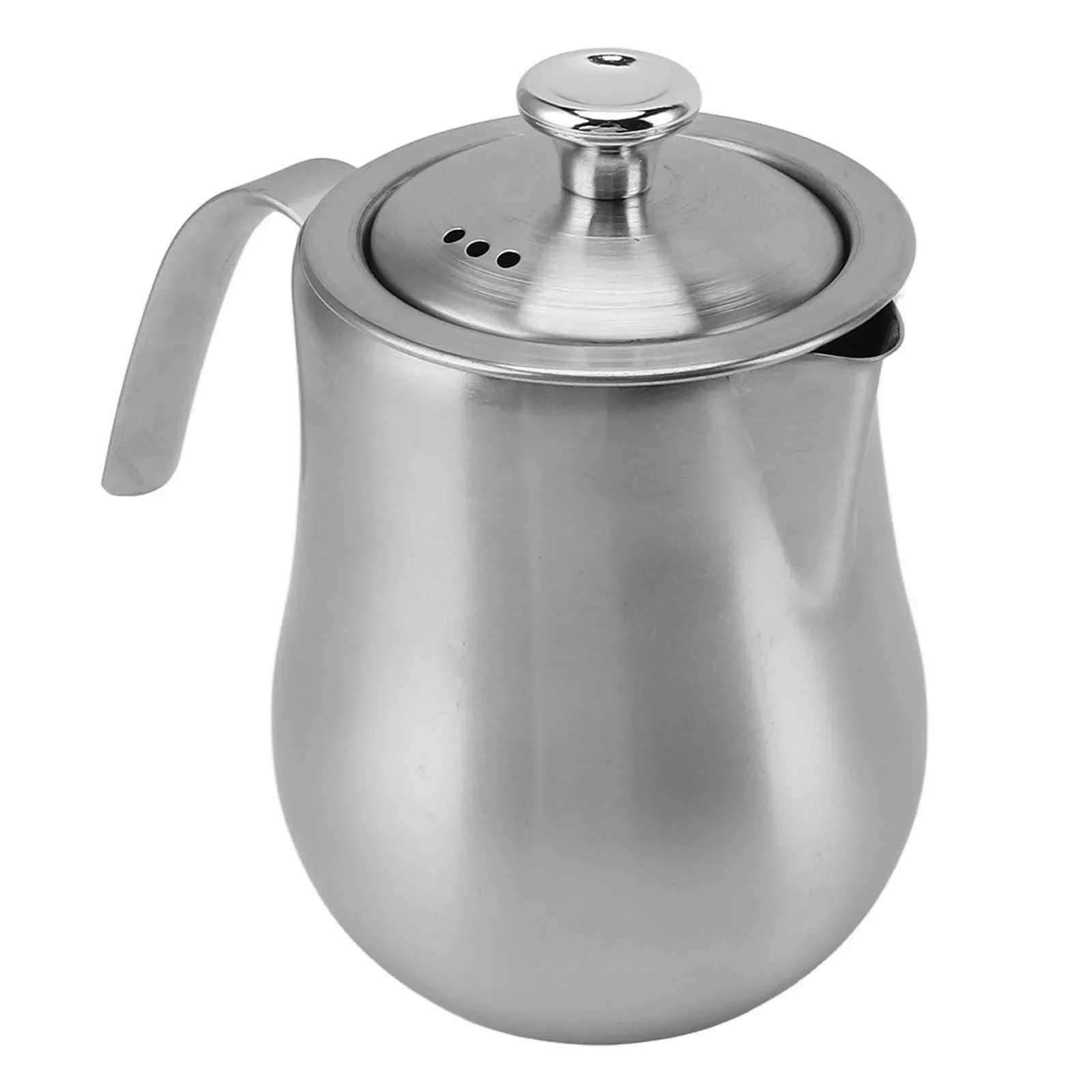 Кавник Домашній, вбудований фільтр Кавоварка Нержавіюча сталь, фото №4