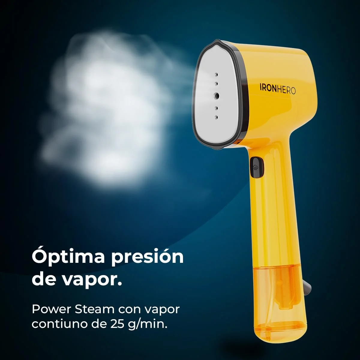 Вертикальный утюг Cecotec IronHero V-1500 Essential Керамическая подошва 1500 W 25 г/мин Yellow, фото №2