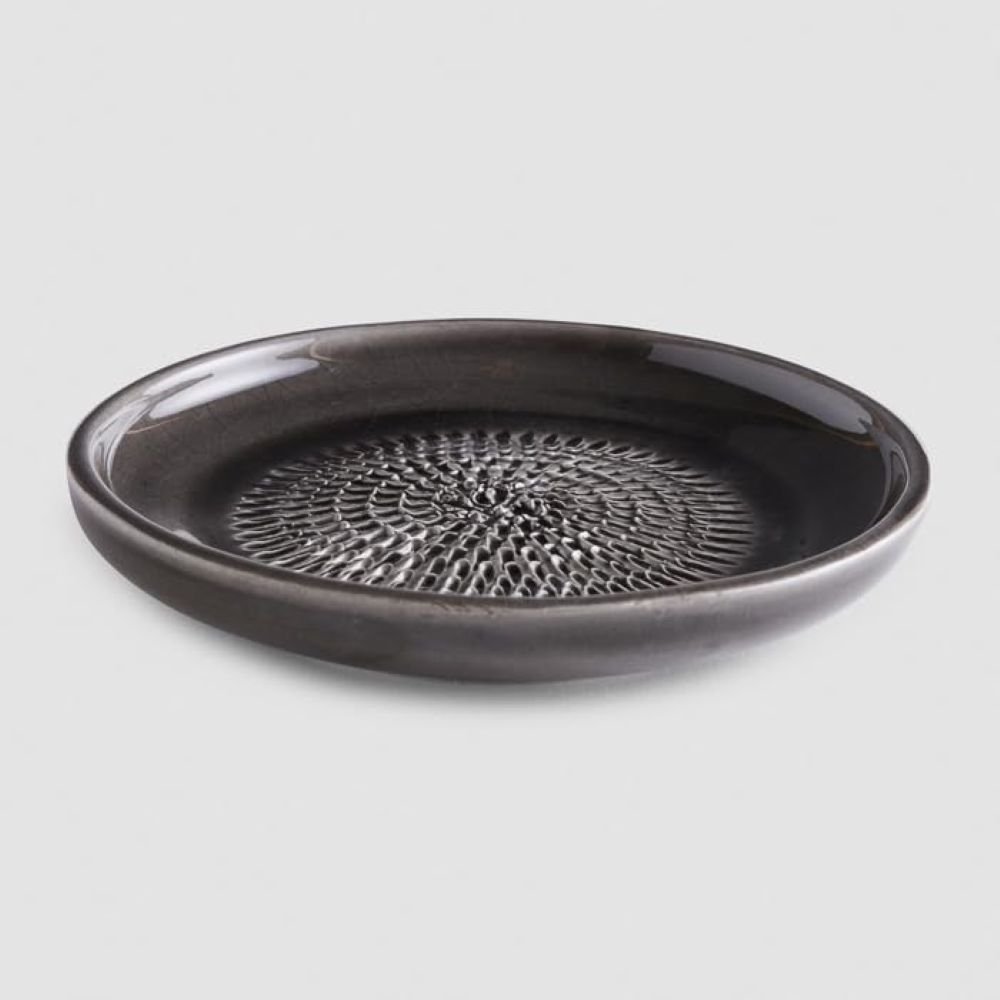 Терка Evergrate Charcoal / Керамічна / з щіткою та книгою рецептів, фото №3 Терка Evergrate Charcoal / Керамічна / з щіткою та книгою рецептів, фото №3
