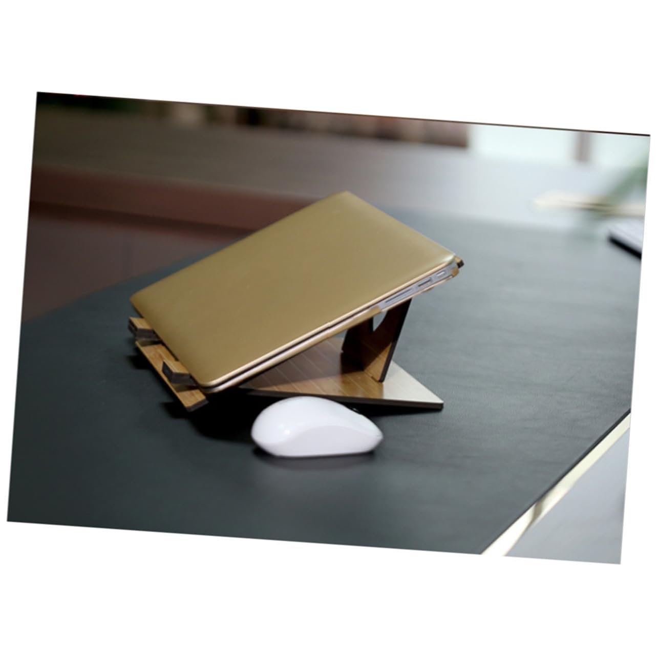 Подставка для ноутбука Holz Портативная Легкая Деревянная Для офиса Спальни Дома, фото №4