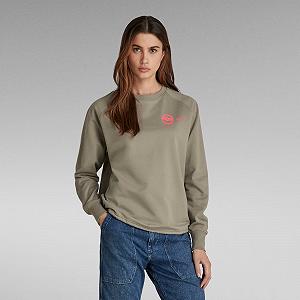 Женский свитшот G-Star RAW Fish Tail Graphic Sweat - S - Фото 1