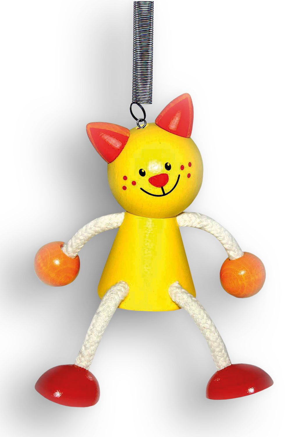Деревянная игрушка Hess 14715 Кот для детей от 3 лет, фото №2