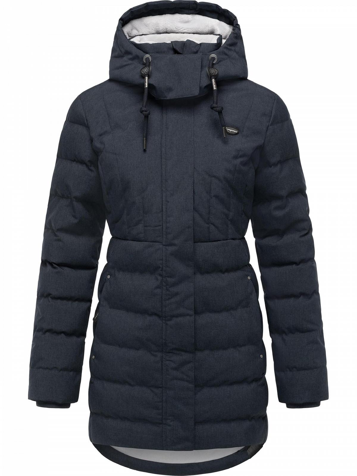 Водонепроникне зимове пальто з капюшоном Ragwear Ashanta стьобане, фото №4