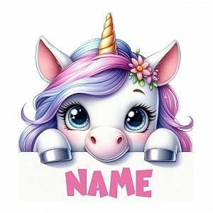 Наклейка для стін GRAZDesign Unicorn 43 x 40 см synthetic.ua - Фото 1