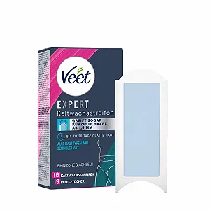 Восковые полоски Veet Expert для бикини и подмышек 16 шт. - Фото 1
