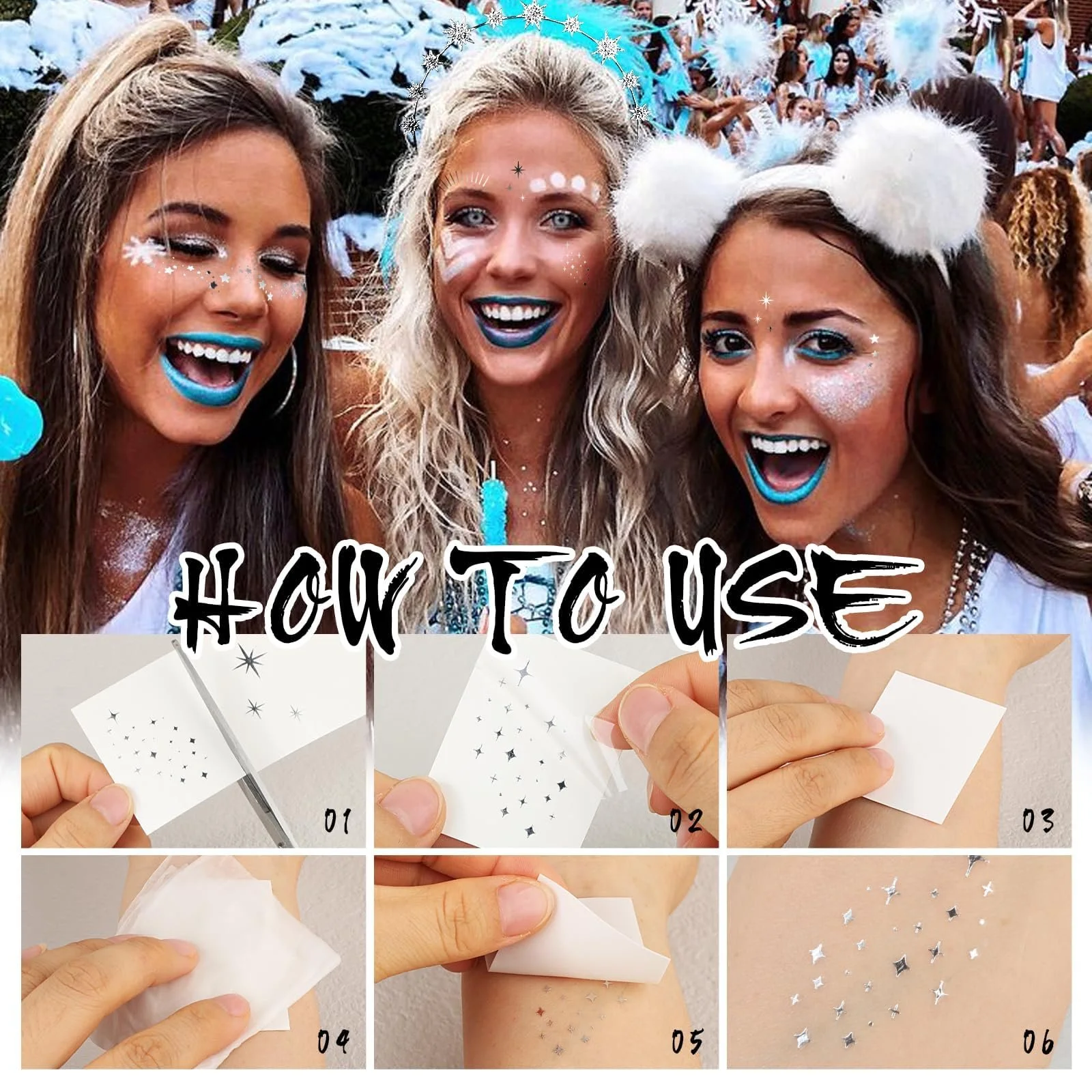 Обруч для волосся зі стразами Sta, фото №3