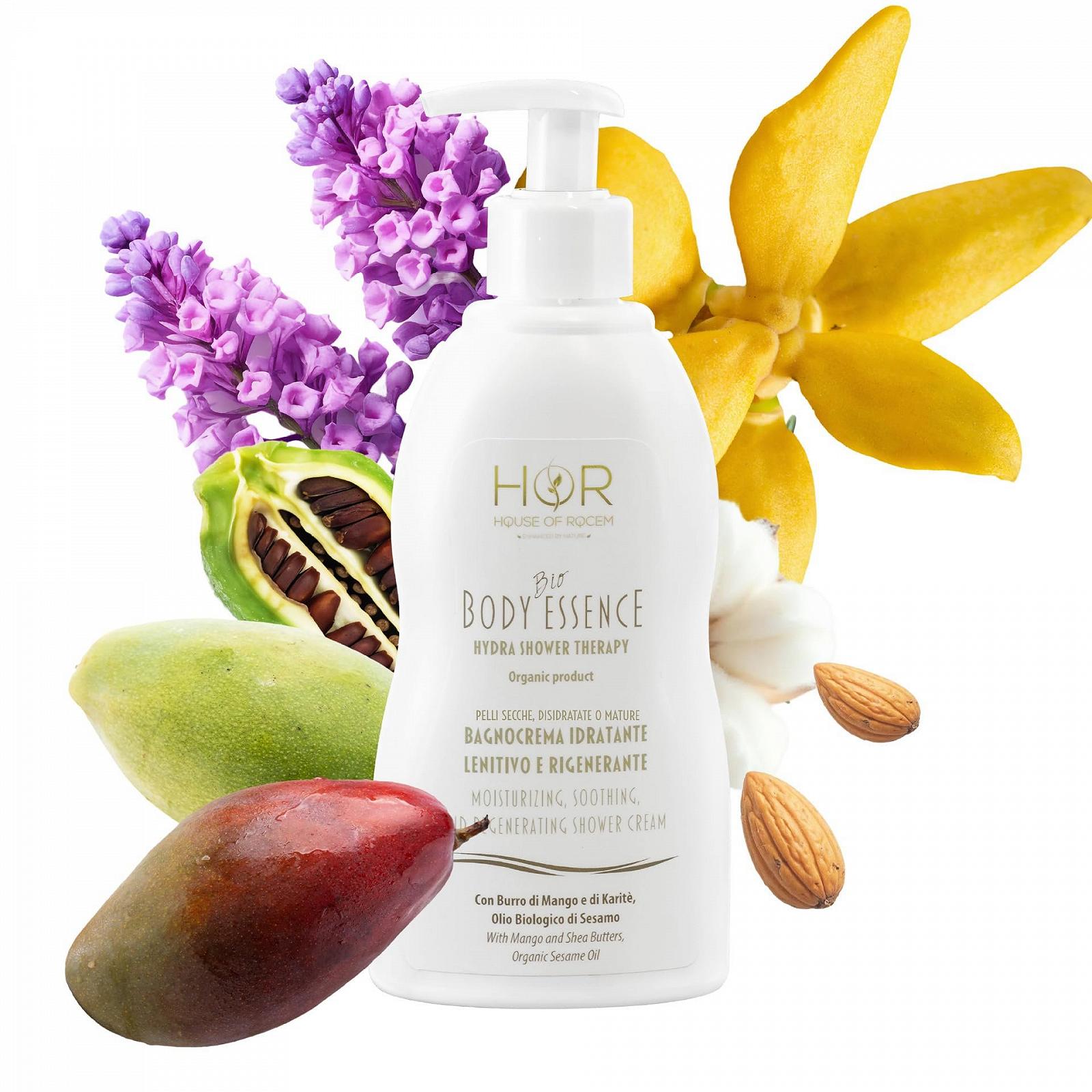 Органічний гель для душу HoR Hydra Shower Therapy зволожуючий та регенеруючий 300 мл, фото №6 Органічний гель для душу HoR Hydra Shower Therapy зволожуючий та регенеруючий 300 мл, фото №6