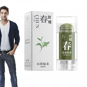 Тверді парфуми Coobaa кишеньковий бальзам з ароматом чаю - Фото 1