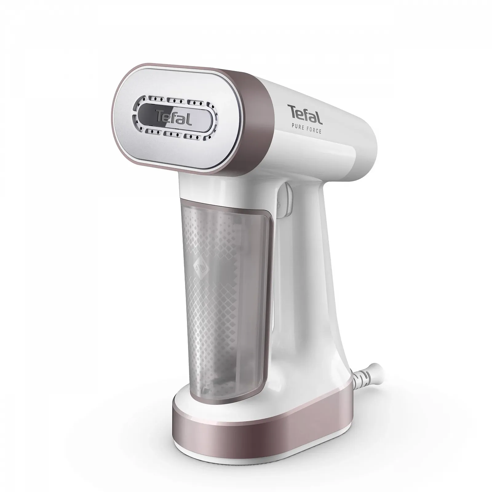 Отпариватель Tefal Pure Force DT8720E0 2-в-1 Розовый металлик/Белый, фото №1