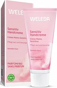 Крем для рук WELEDA Organic Sensitive Без запаха с органическим маслом жожоба и кокосовым маслом - Фото 1