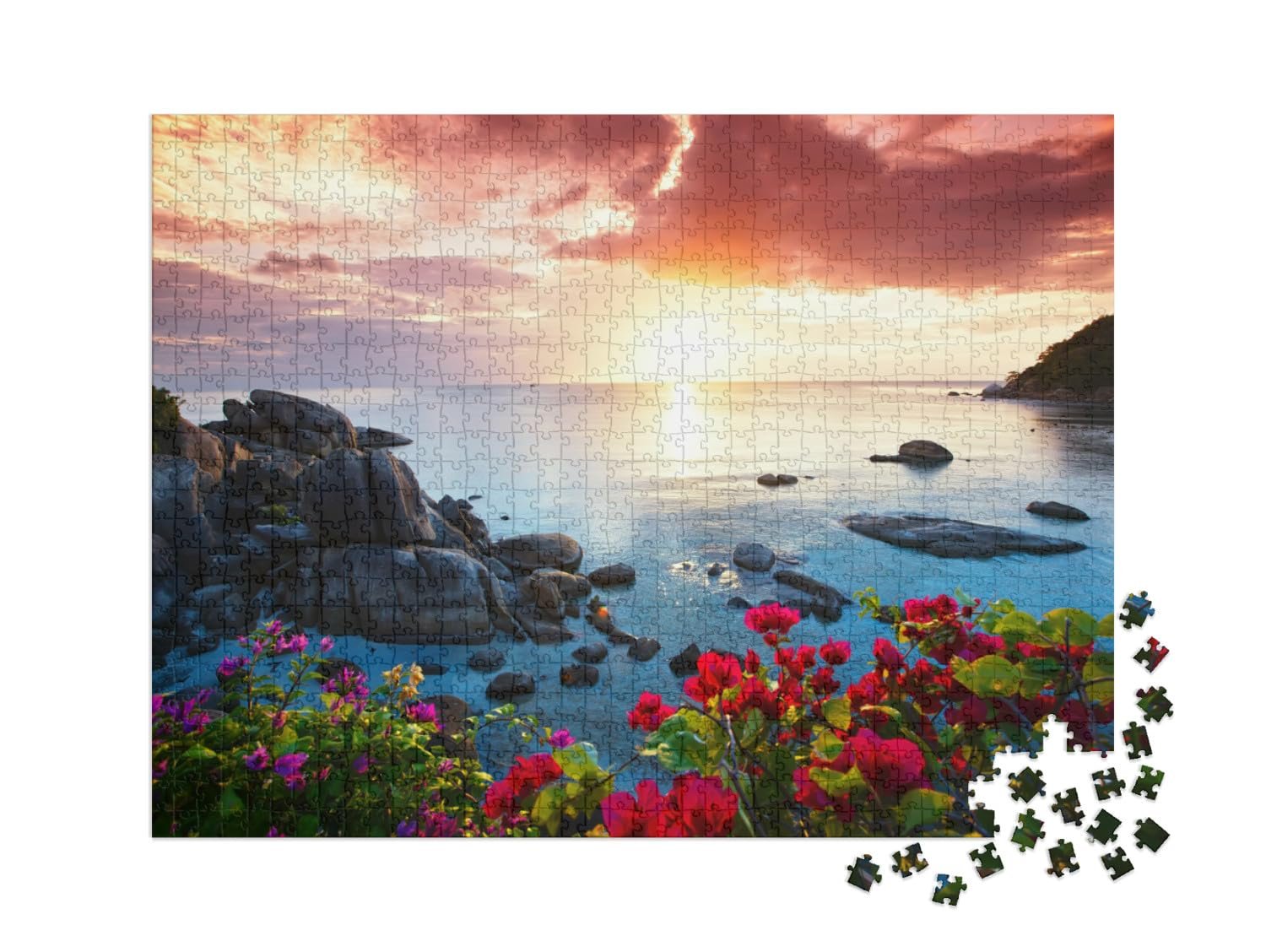 Пазл Hawaii Puzzle Collection Dawn Over KOH Samui, Thailand 1000 элементов XXL, фото №2 Пазл Hawaii Puzzle Collection Dawn Over KOH Samui, Thailand 1000 элементов XXL, фото №2