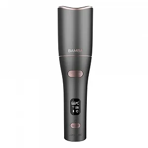 Плойка для завивки Cecotec Bamba SurfCare 850 Magic Waves Vision Керамический цилиндр LCD-экран Black synthetic.ua - Фото 1