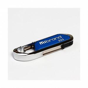 USB флеш-накопичувач Mibrand 32GB Aligator Blue 2.0 MI2.0/AL32U7U - Фото 1