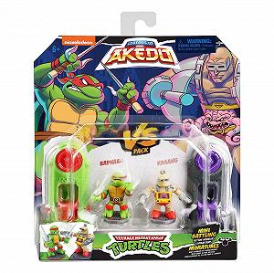 Міні-бойові Воїни Akedo Teenage Mutant Ninja Turtles Рафаель проти Кренга synthetic.ua - Фото 1