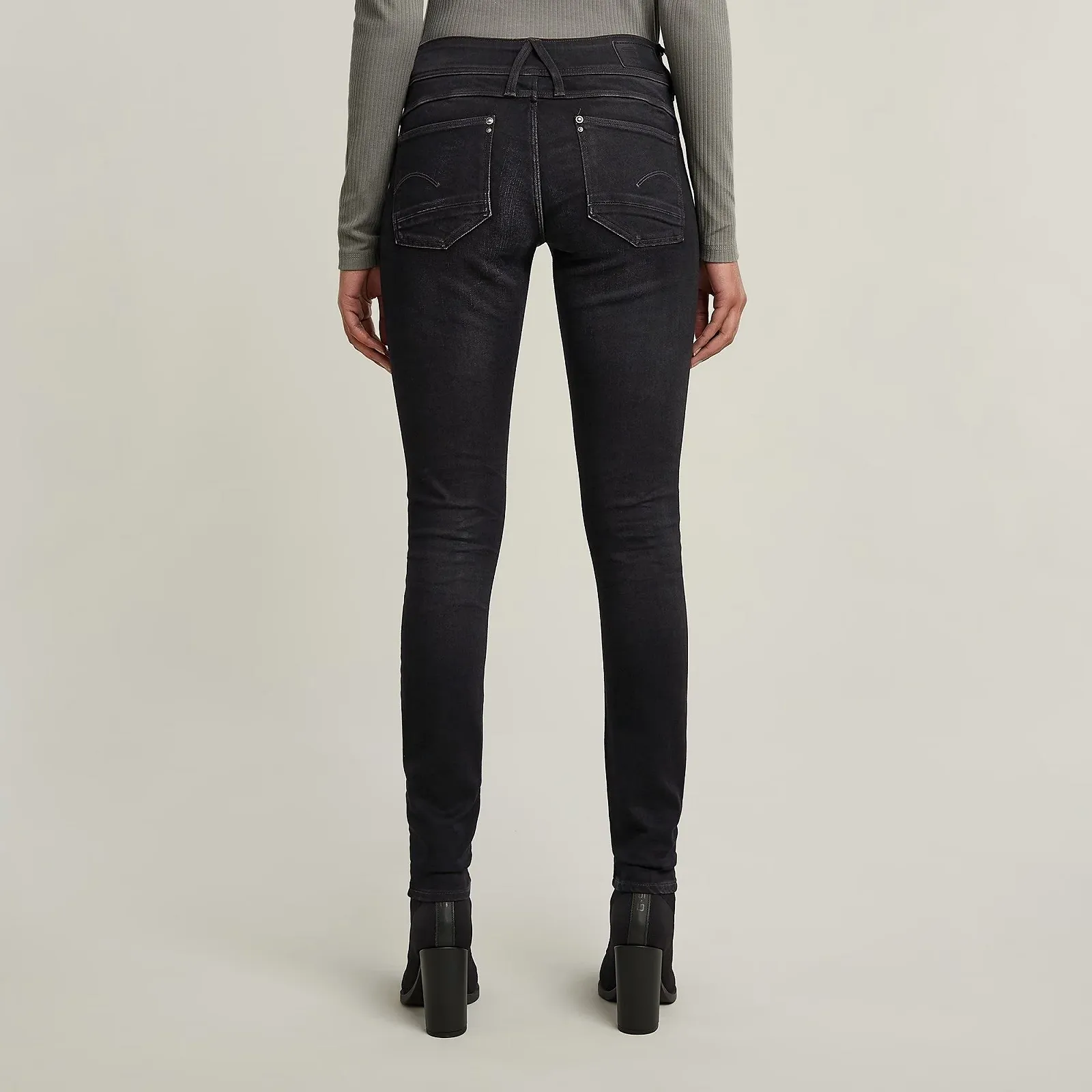 Женские джинсы G‑STAR RAW Lynn Mid Skinny Dusty Grey - 31, фото №2