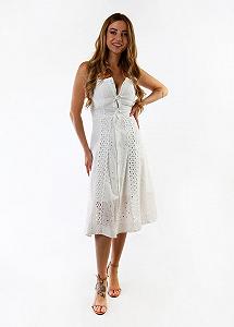 Сарафан Jide Queen S Белый (POA-8611-27-White) synthetic.ua - Фото 1