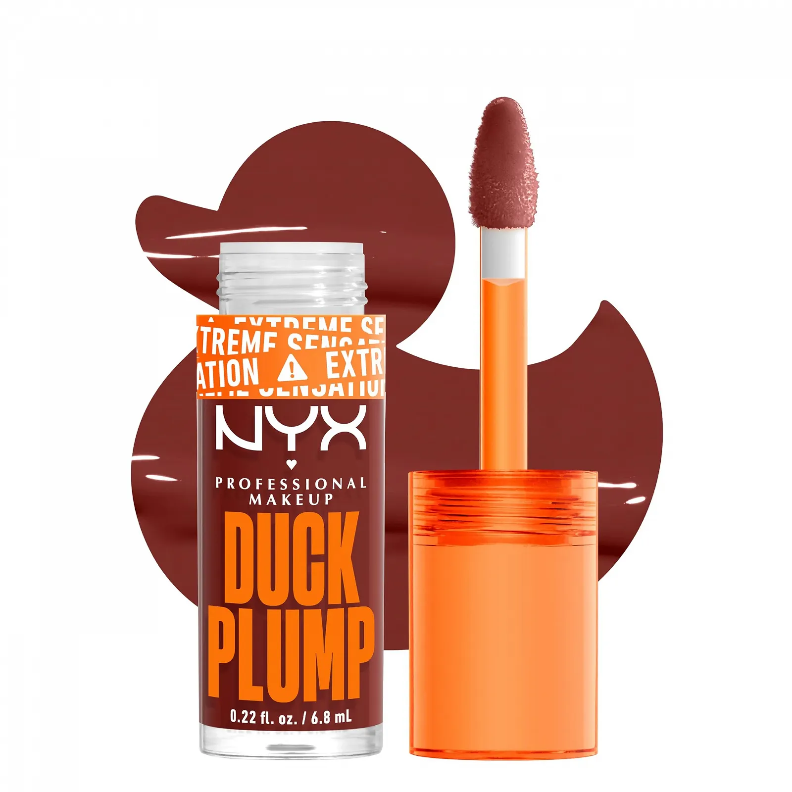 Блиск для губ NYX Professional Makeup Duck Plump Lip Lacquer Wine Not?, фото №1