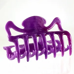 Краб для волос Welovebeads Большой 9 см Pansy Purple - Фото 1