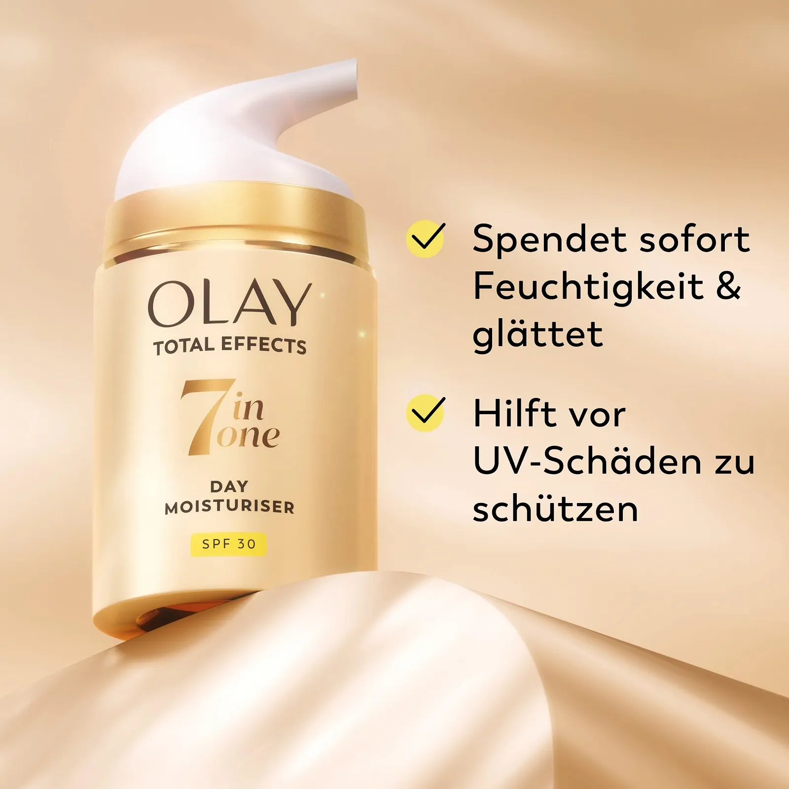 Денний зволожувальний крем Olay Total Effects 7-in-1 SPF30, фото №2
