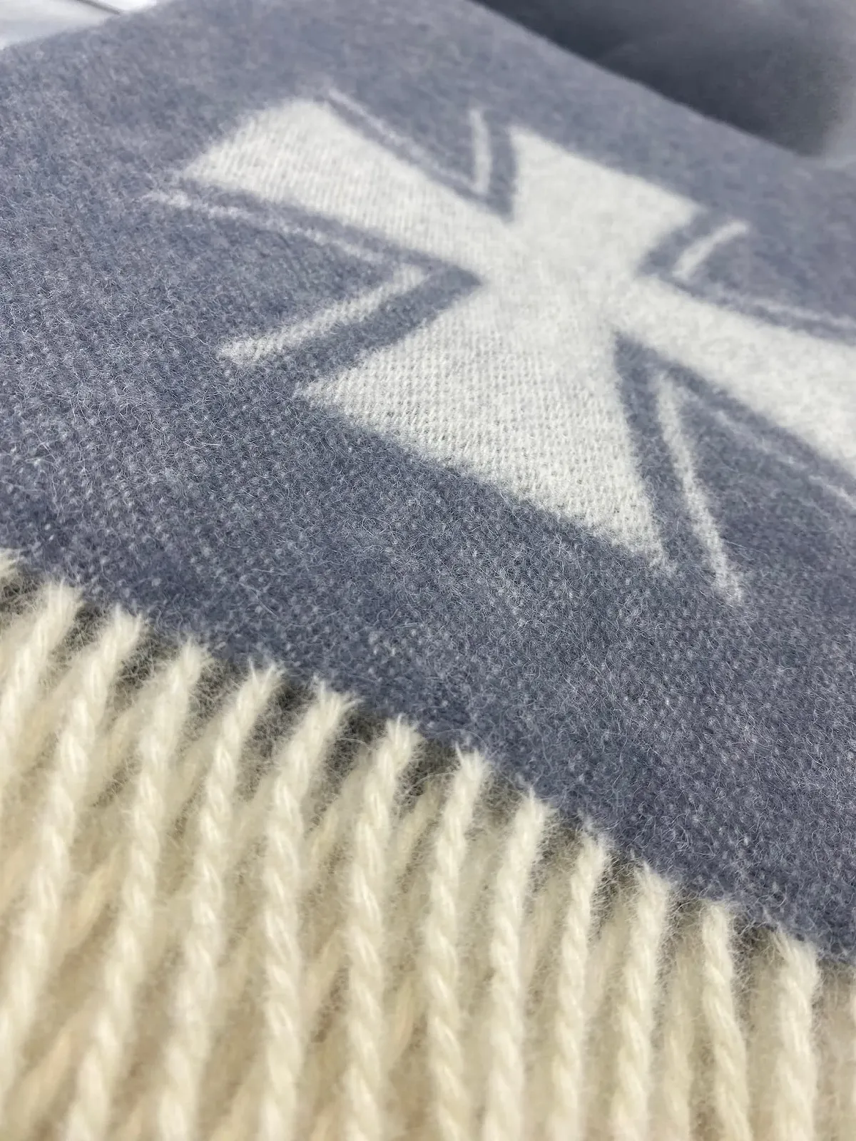 Покривало Вовняна Alpenwolle, Військова ковдра, Армійська ковдра, Покривало на ліжко, 135 x 220 см в подарунковій коробці, фото №6