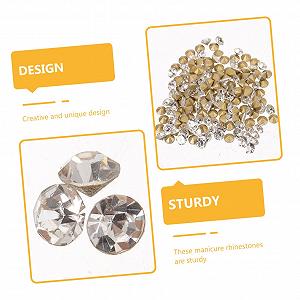 Набор Стразы для ногтей DIY Nailflo Камни для декора ногтей Аксессуары для нейл-арта Самоцветы для ногтей Инструменты для маникюра synthetic.ua - Фото 1