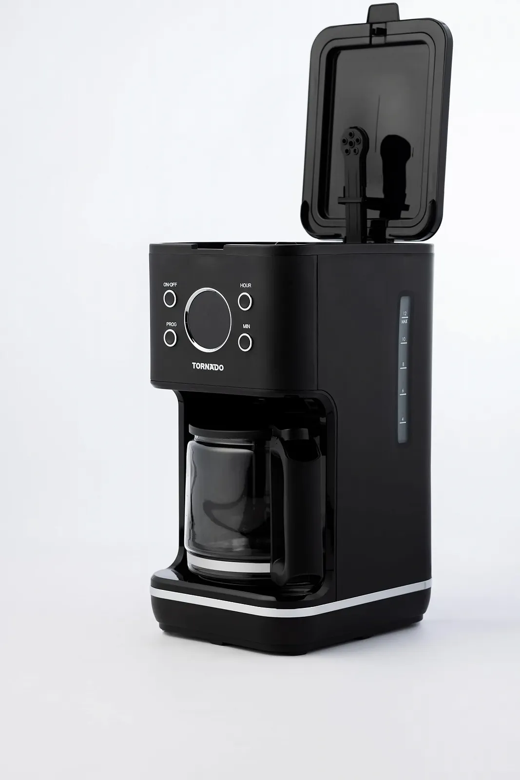 Цифрова кавоварка Tornado TCM-9459-GS у ретро-дизайні, фото №3