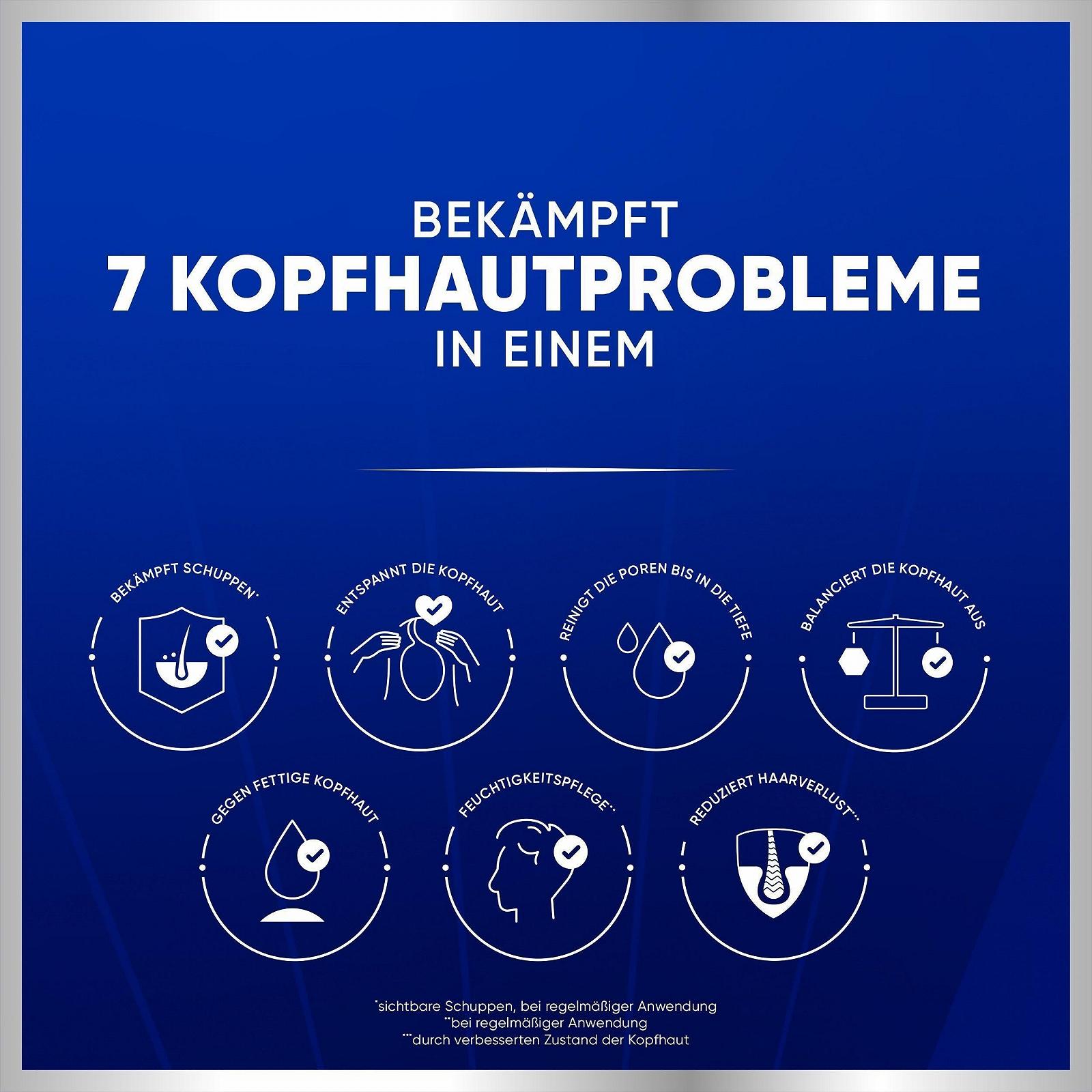 Шампунь против перхоти и выпадения волос Head & Shoulders Pro-Expert 7 с кофеином 800 мл, фото №3