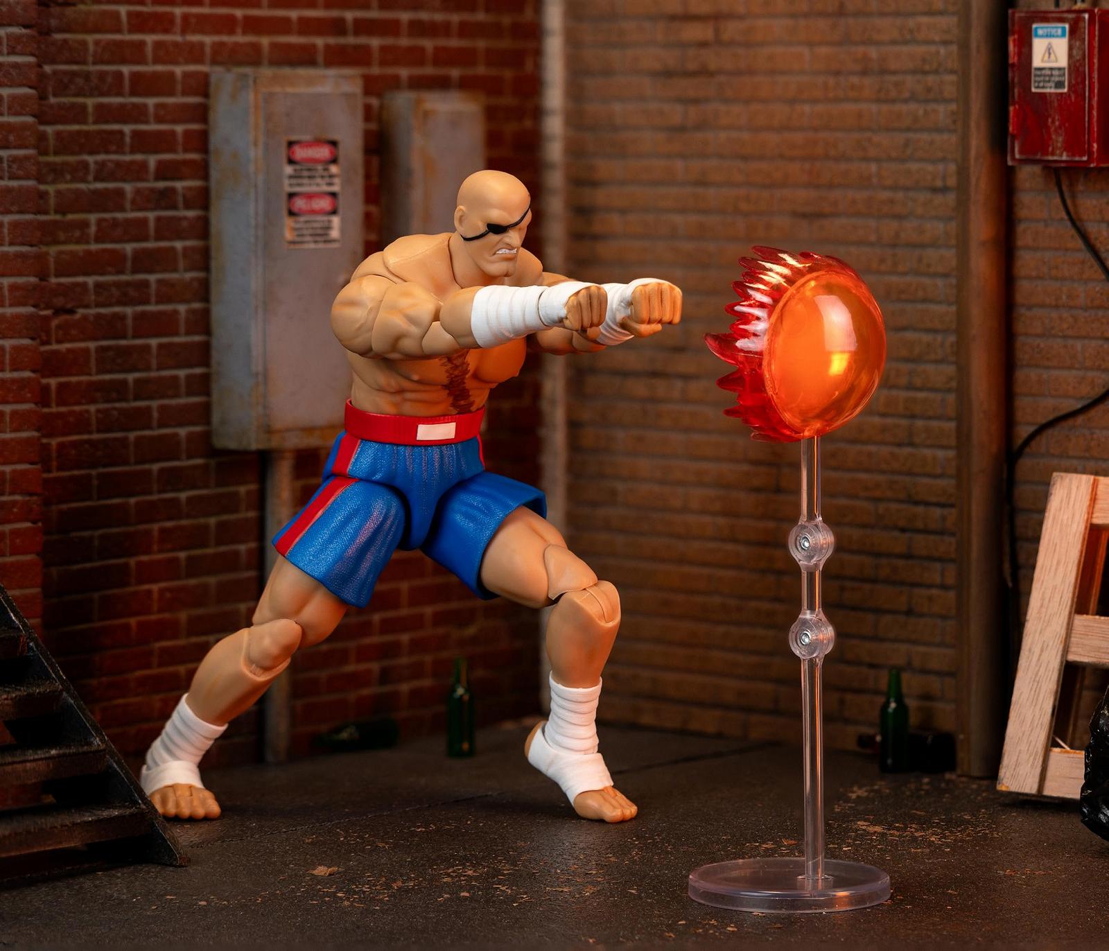 Фигурка Street Fighter Jada Toys Sagat 19 см с аксессуарами в упаковке, фото №3