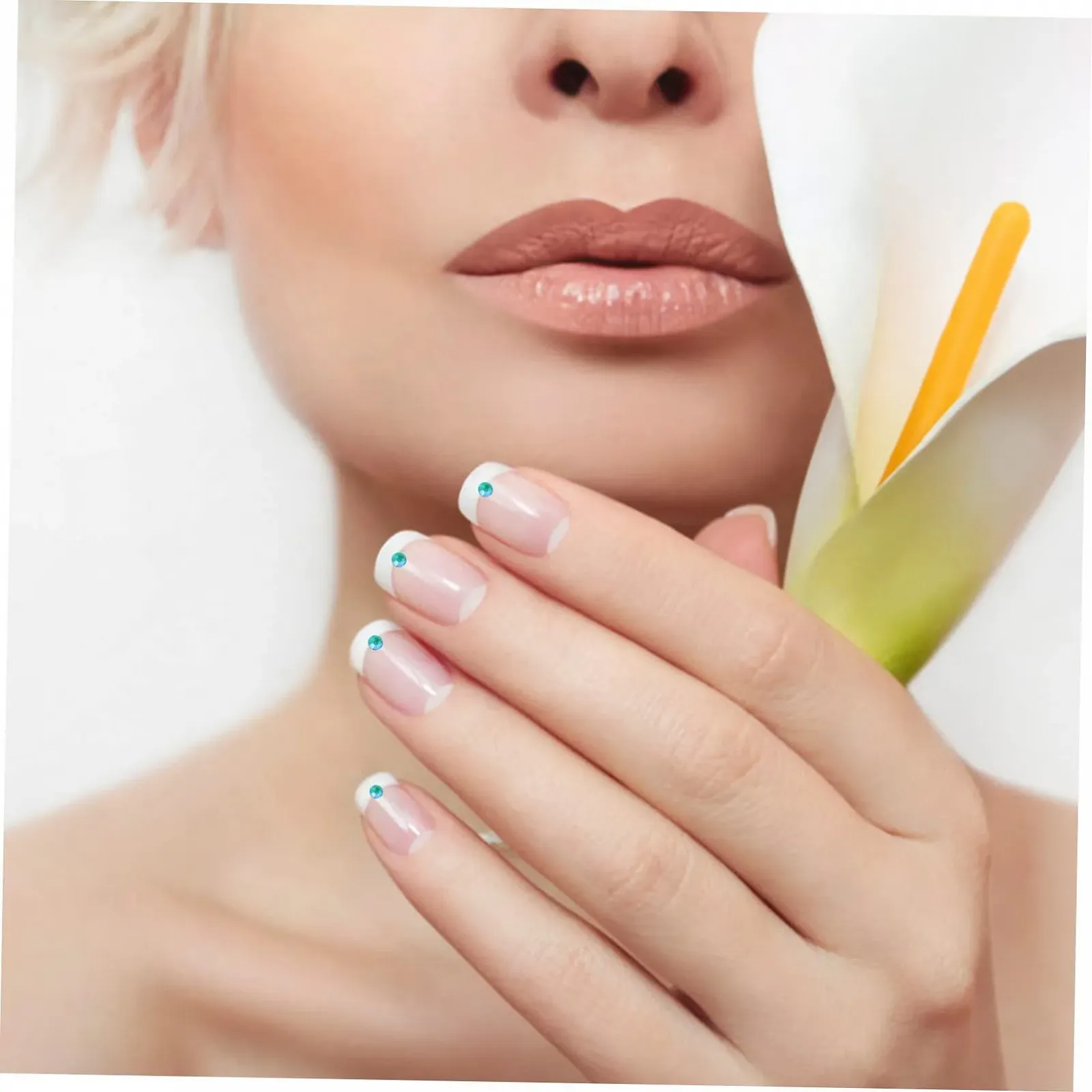 Украшения для ногтей FOMIYES Плоские бриллианты Стразы Набор блесток для маникюра, 2880 шт, фото №9