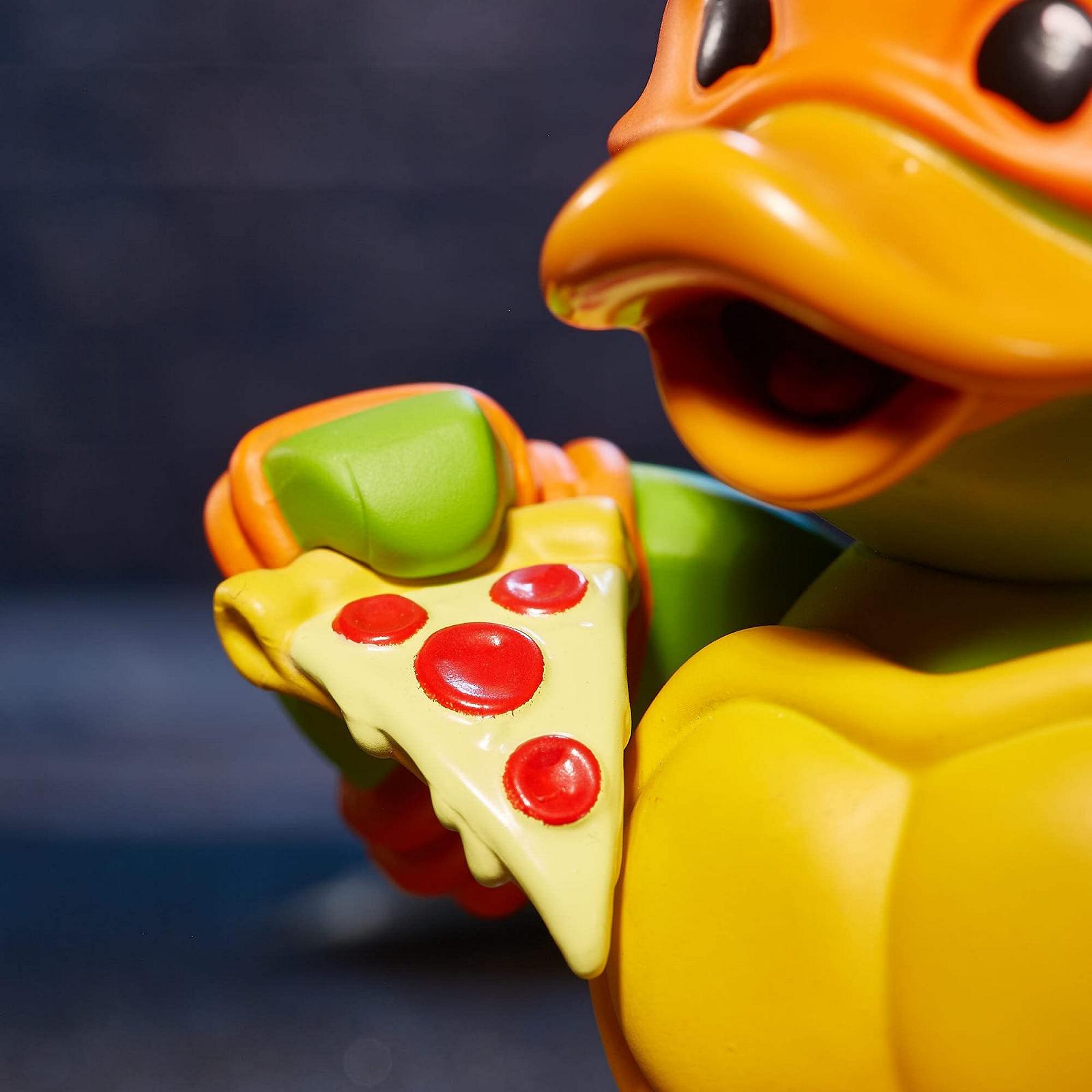 Фігурка Гумова Качка TUBBZ Teenage Mutant Ninja Turtles Michelangelo Box Edition, фото №4