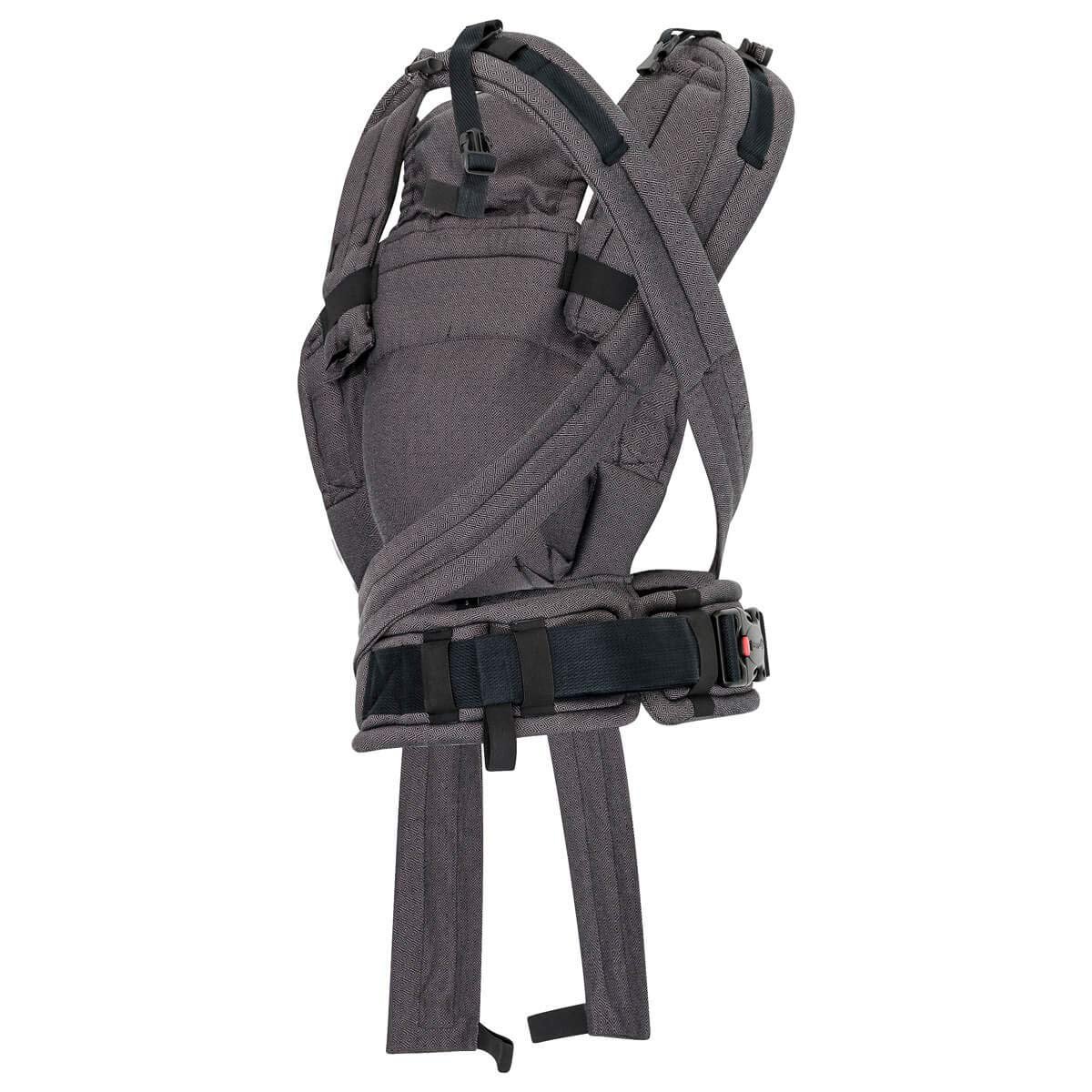 Модульна переноска Hoppediz Nabaca Comfort Basic Set London grey Сірий, фото №2