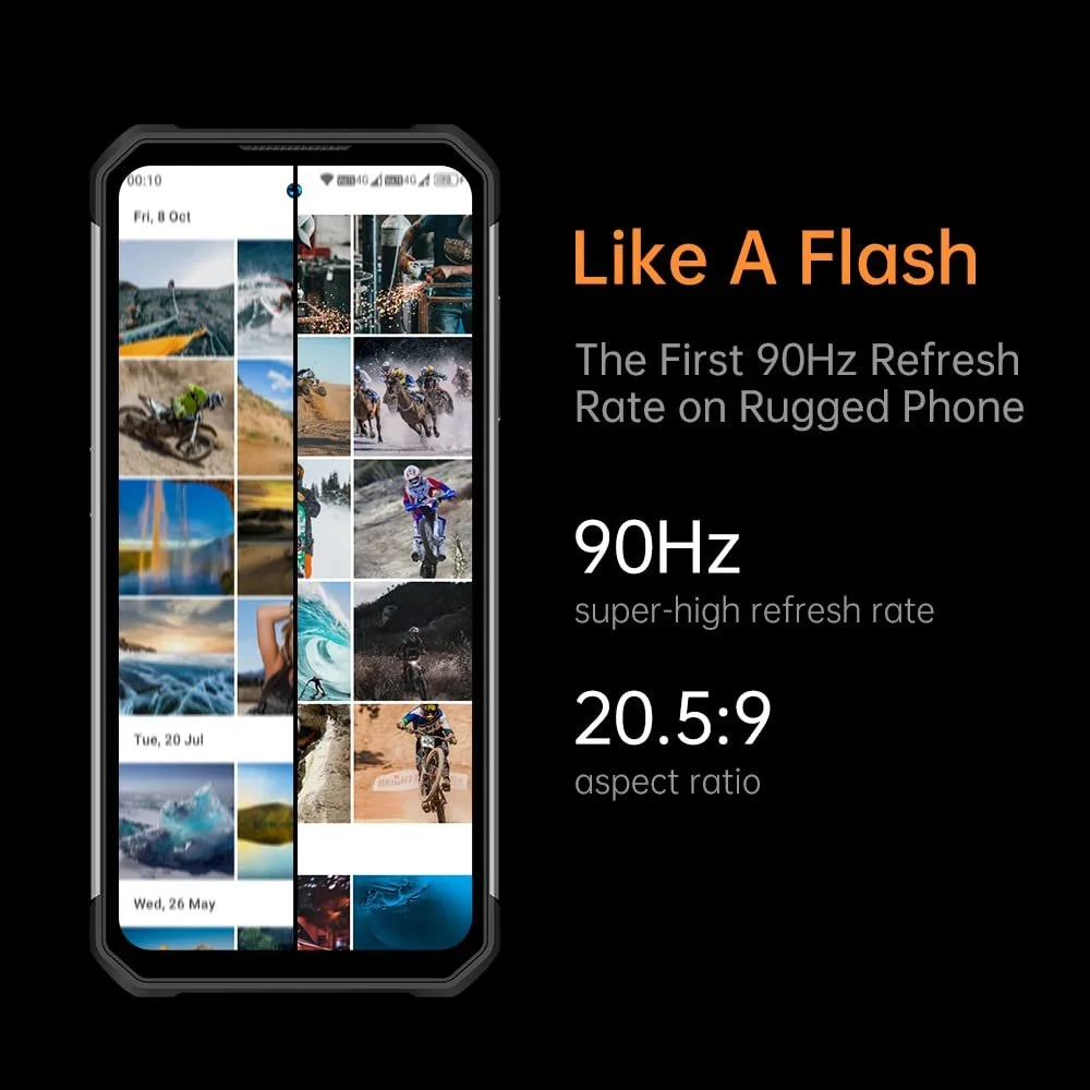 Смартфон OUKITEL WP17 8GB 128GB 6.78 дюйма FHD+ 8300 мАг 4G NFC Black, фото №3 Смартфон OUKITEL WP17 8GB 128GB 6.78 дюйма FHD+ 8300 мАг 4G NFC Black, фото №3