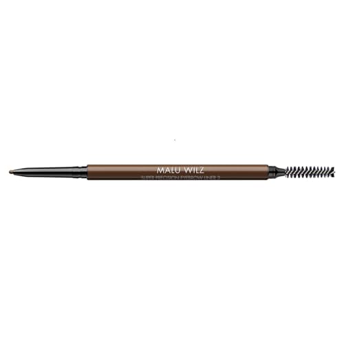 Карандаш Malu Wilz Super Precision Eyebrow Liner No. 3 Light Brown для бровей водостойкий, фото №1