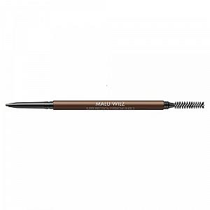 Олівець Malu Wilz Super Precision Eyebrow Liner No. 3 Light Brown для брів водостійкий - Фото 1