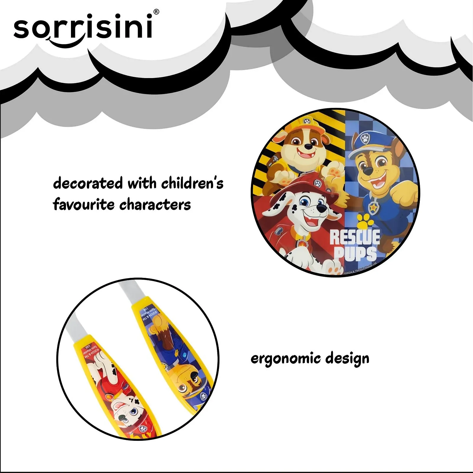 Детский Набор Посуды Sorrisini Paw Patrol, фото №6 Детский Набор Посуды Sorrisini Paw Patrol, фото №6