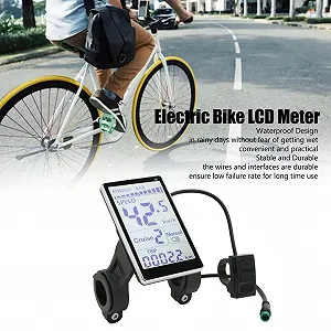LCD дисплей KUIDAMOS M5 5-Pin 24V/36V/48V/60V водонепроницаемый synthetic.ua - Фото 1
