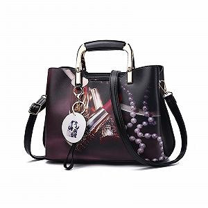 Елегантна Сумка NICOLE & DORIS, Дизайнерська Жіноча Сумка через Плече, Сумка-шопер, Модна Сумка з Гарним Візерунком, Персоналізована Сумка з Верхньою Ручкою - Фото 1