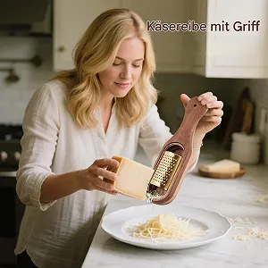 Терка Кухонна ручна Kitchen Aid для приготування їжі, випічки, картоплі, шоколаду synthetic.ua - Фото 1