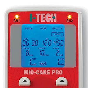 Двоканальний електростимулятор I-TECH MIO-CARE PRO synthetic.ua - Фото 1