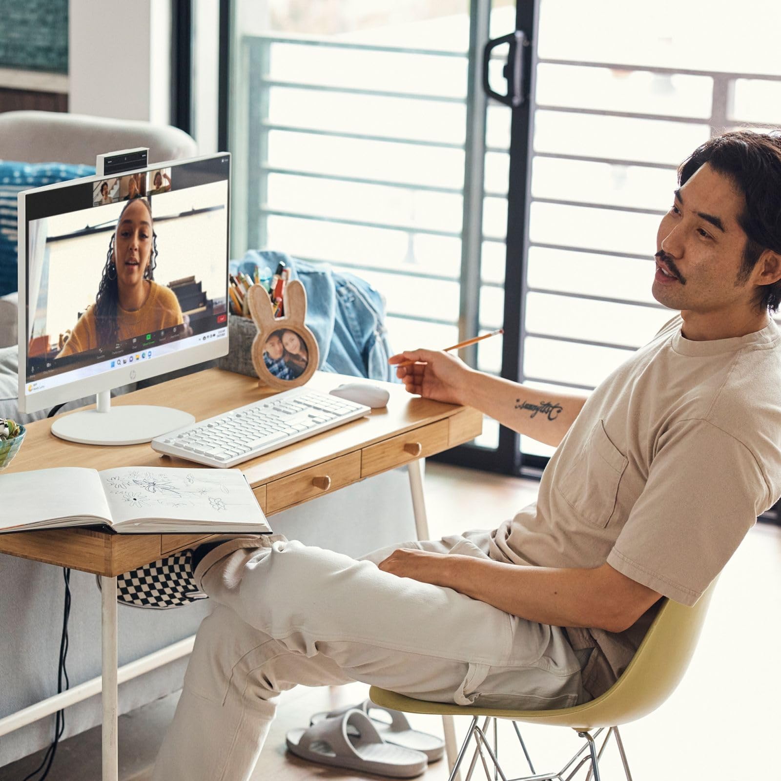 All-in-One HP A4EC4EA#ABD 24-cr0457ng, фото №4