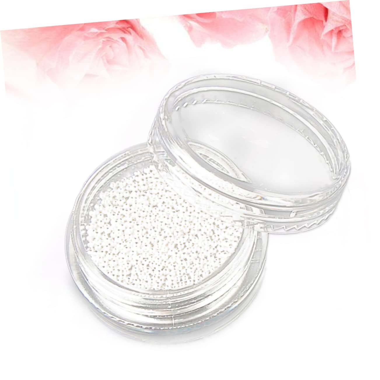 Стразы для ногтей круглые FRCOLOR Серебристые, 3 шт., фото №4