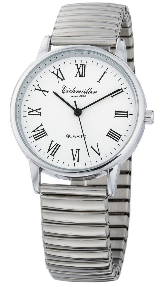 Мужские часы Eichmüller Analogue 36,5 мм Шнурок Серебристый 27330, фото №2