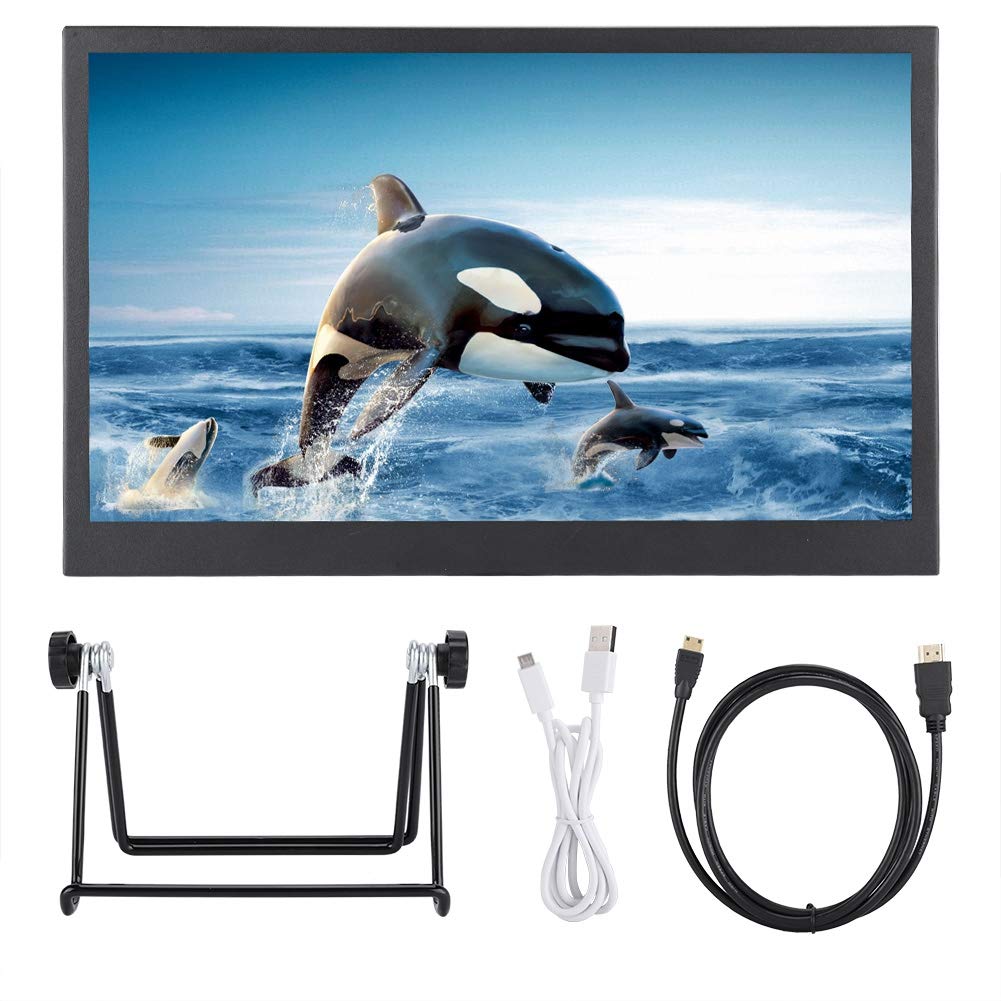 Дисплей Bewinner 13.3" 1080P 1920 x 1080 IPS HDR, ультратонкий, портативный, 2 x HDMI с держателем для Raspberry Pie, фото №5