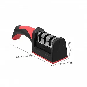 Точило для ножів та ножиць Gatuida для сокир нержавіюча сталь чорне synthetic.ua - Фото 1