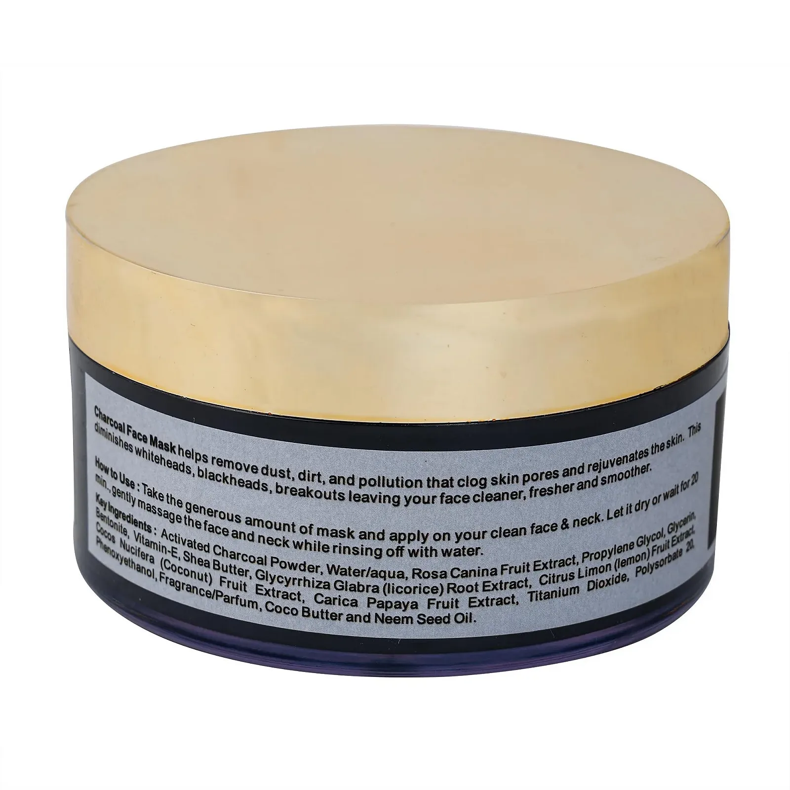 Маска для обличчя AATMANA з деревним вугіллям, для пружності шкіри, 250 грам, фото №4 Маска для обличчя AATMANA з деревним вугіллям, для пружності шкіри, 250 грам, фото №4