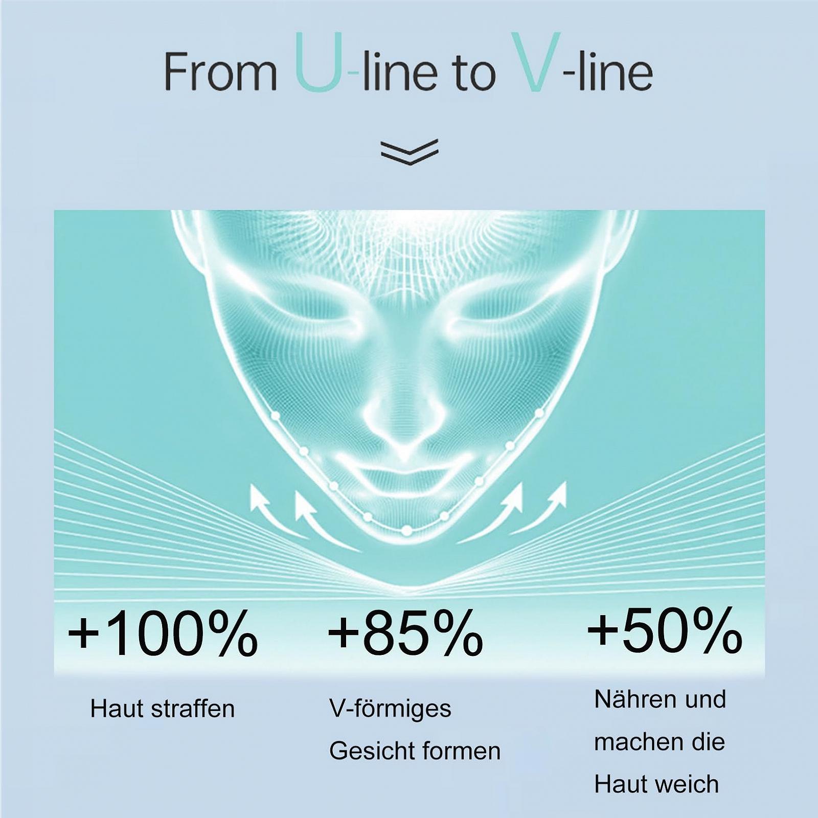 Маска для обличчя V-line, маска для підтяжки підборіддя, проти зморшок, фото №5