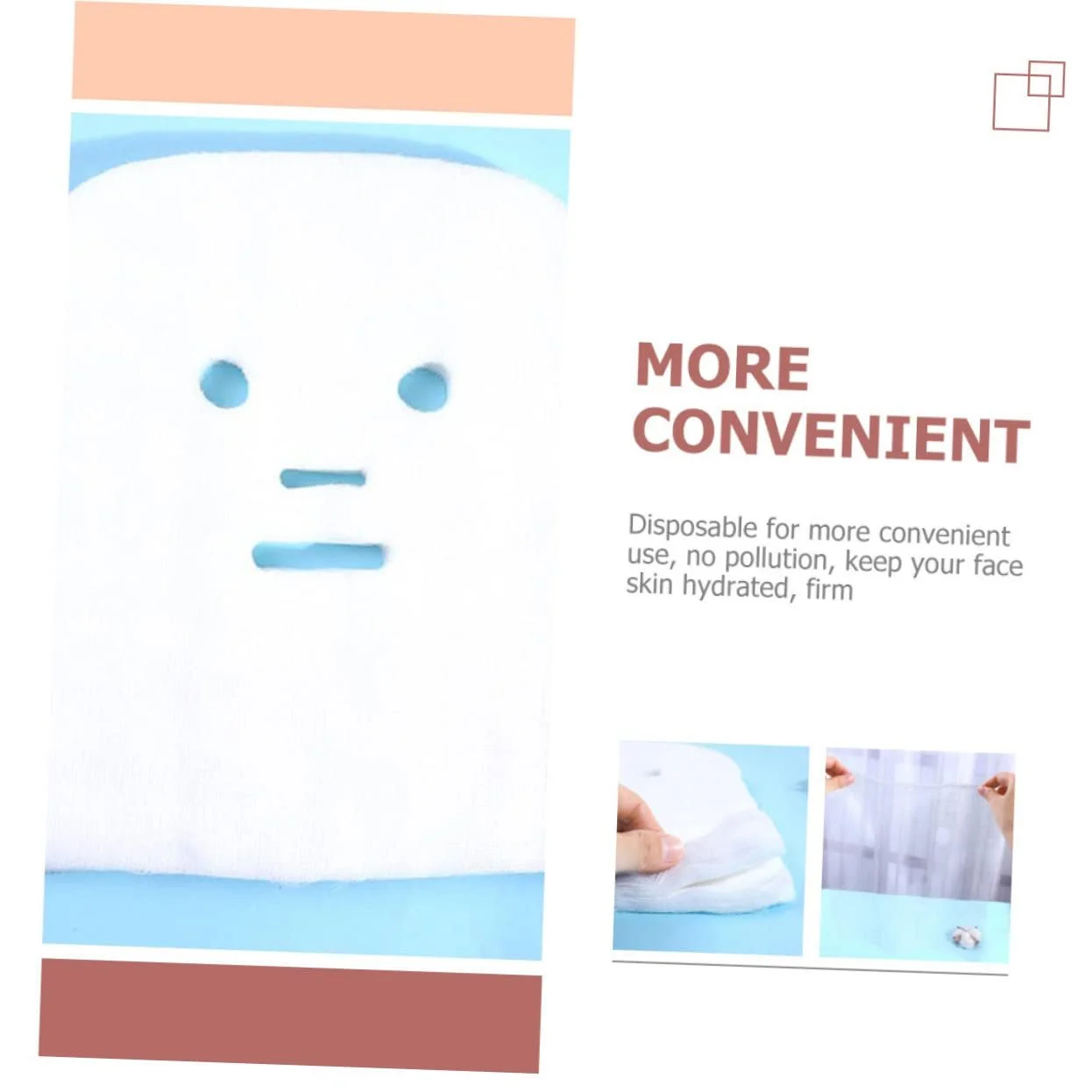 Одноразові Маски для обличчя PACKOVE 100 шт, фото №6 Одноразові Маски для обличчя PACKOVE 100 шт, фото №6