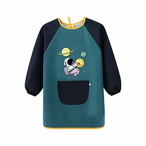 Детский водонепроницаемый дождевик-пончо - Фото 1