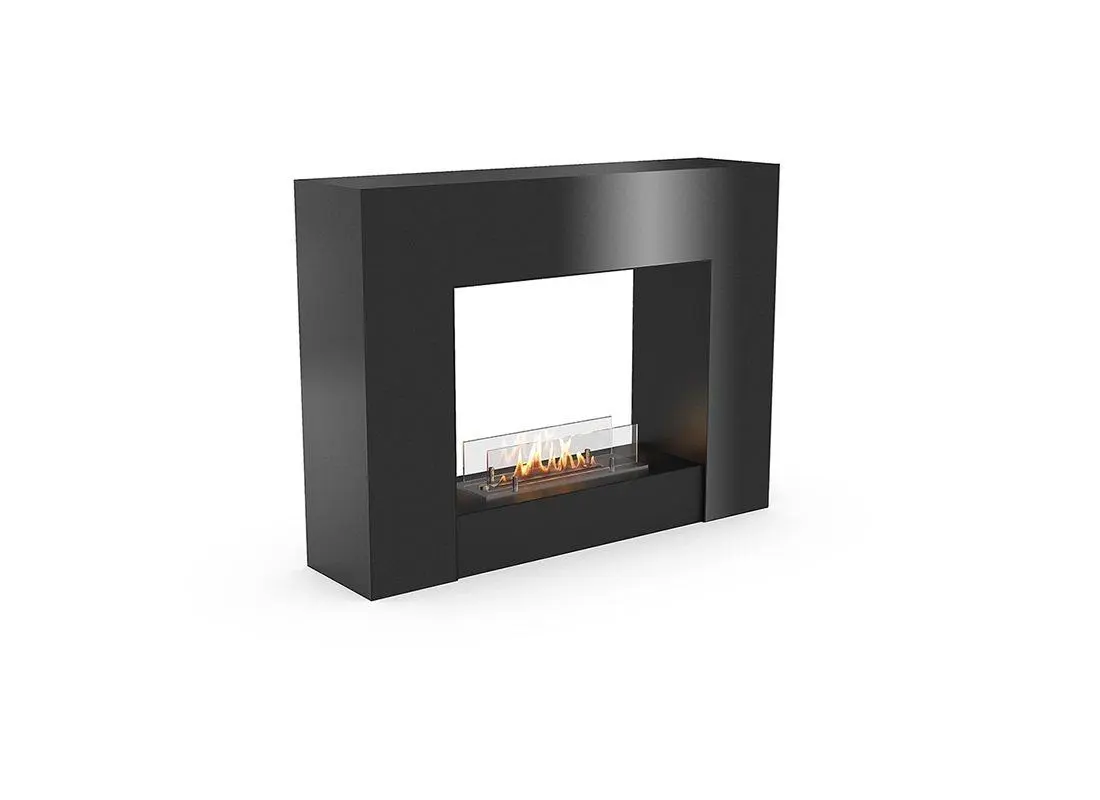 Напольный камин на биоэтаноле Gloss Fire Edison-m1 Черный, фото №1