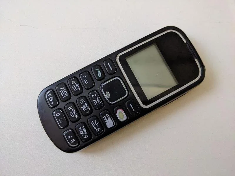 Кнопочный телефон Nokia 1280 Черный, фото №2